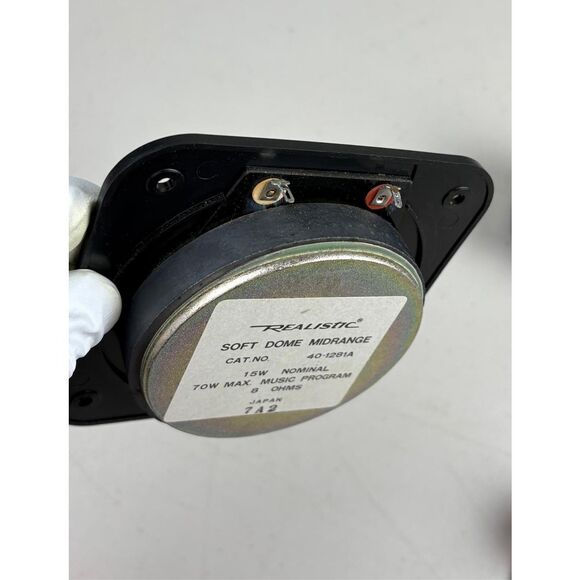 Vintage Realistic Soft Dome Midrange 40-1281A Tweeter, Horn and Crossover  EW246 - Picture 7 of 7